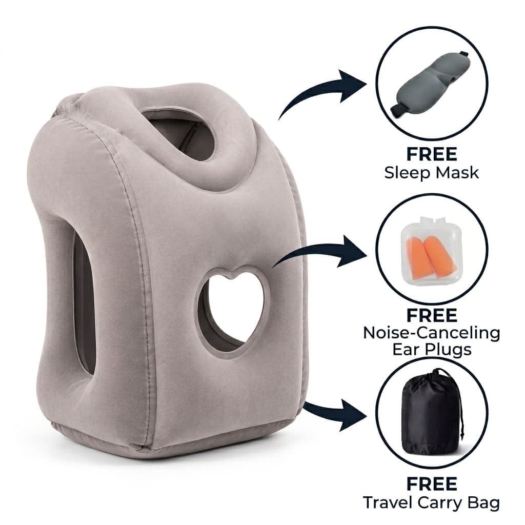 Cuscino da viaggio gonfiabile MyRestNest™